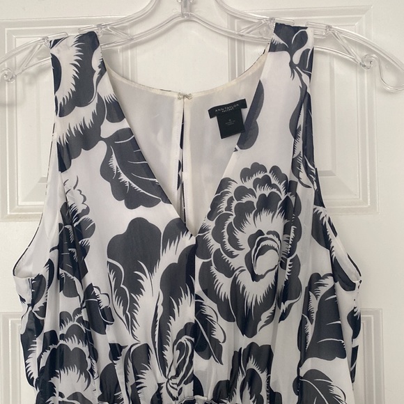 Navy and white light weight midi ann Taylor - Picture 6 of 6